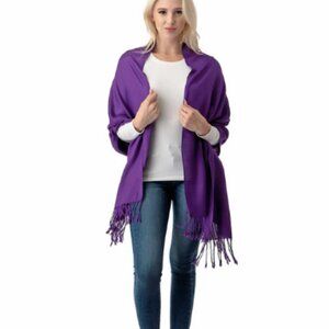 Pashmina Shawl in Purple